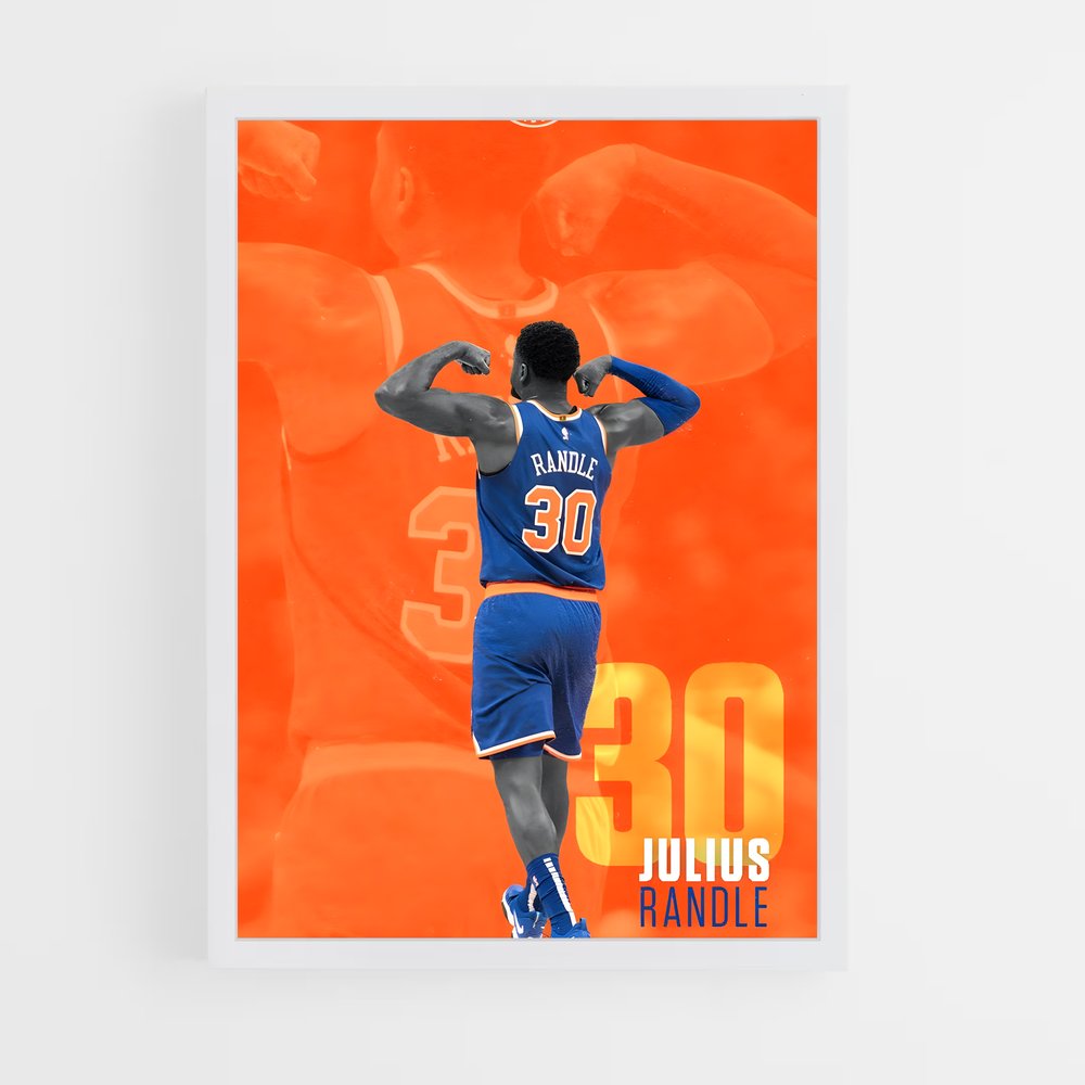 Poster Julius randle – affiche Basketball (vue 3)